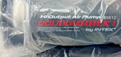 Hi-Output Air Pump Intex Double Quick 1 68612 Brand New