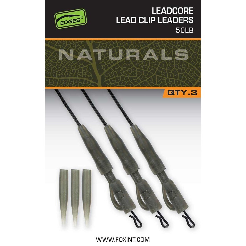 Fox Carp Fox Edges Naturals Leadcore Leaders Carp Fishing eBay