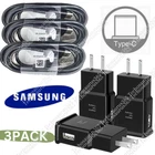 3 PACK Type USB-C Fast Wall Charger Adaptive For Samsung Galaxy S22 S21 S20 S10