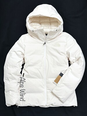 The North Face Womens Cirque Down Jacket in Gardena White Slim Fit