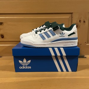 Adidas Men's Forum Low FY6816 White Blue Green Basketball Shoes Size 9.5 |  eBay