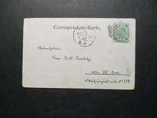 E112) 3.12.1900 - 18/1 Wien 1 - Correspondenz Karte