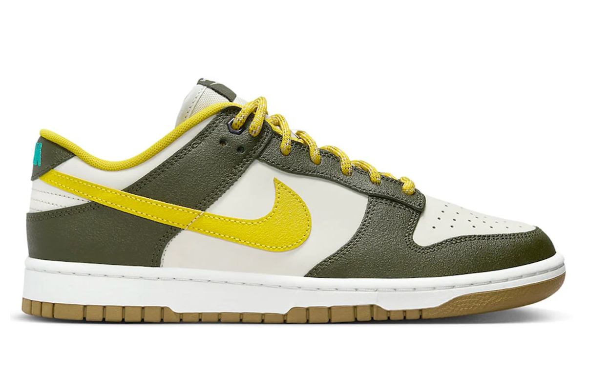 Nike Dunk Premium Low Cargo Khaki Vivid Sulfur