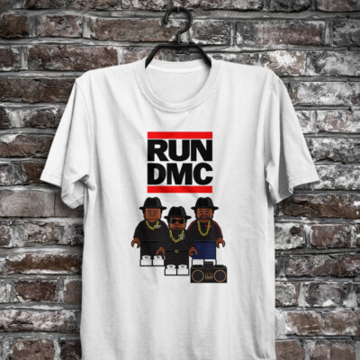 Run DMC T Shirt Funko Pop Funny Hip Hop Rock Back From Hell Darryl McDaniels