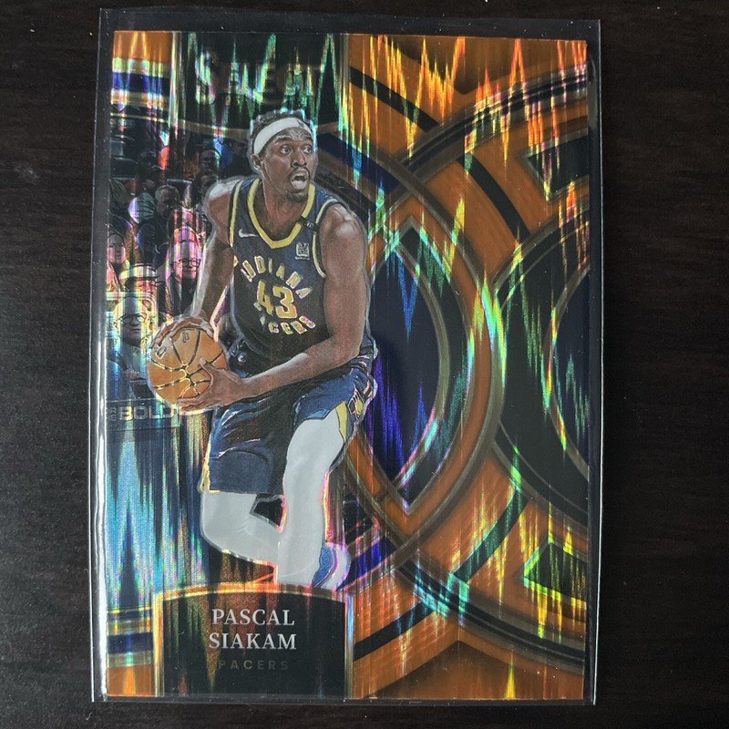 2023-24 Panini Select Pascal Siakam 193 Premier Orange Flash Prizm SP Ind Pacers