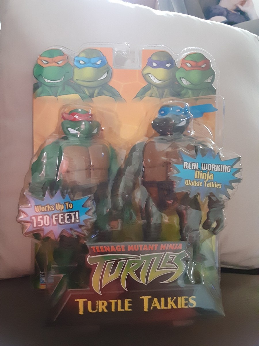 TEENAGE MUTANT NINJA TURTLE TALKIES Leo Raph Tmnt Walkie Talkie