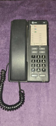 AT\u0026T Speakerphone 706 Charcoal Gray 