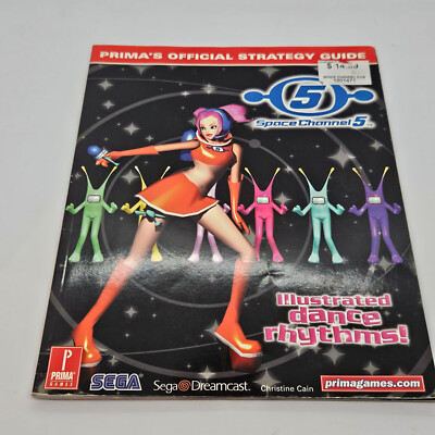 Prima's Official Strategy Guide   Sega Dreamcast Space Channel 5   Lösungsbuch