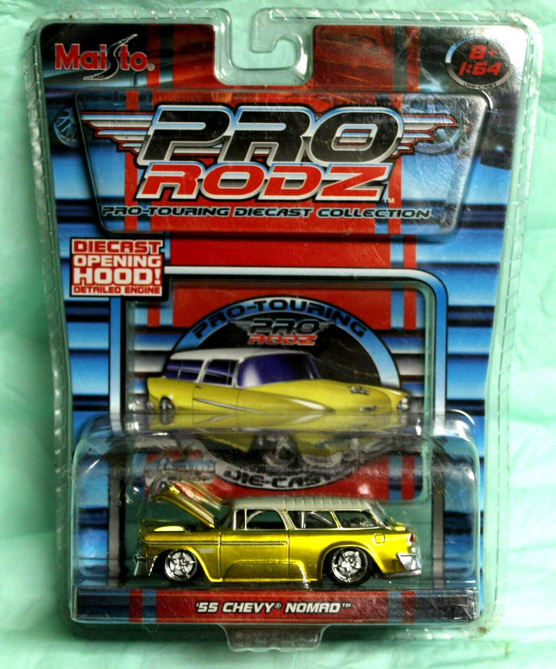 Maisto Pro Rodz 1/64 - Chevrolet Nomad 1955 - Modèle Réduit Occasion