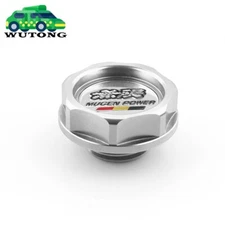 JDM Silver Screw-In Mugen Oil Filler Cap Valve Cover For Honda Civic For Acura