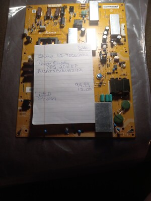 Sharp RUNTKB131WJQZ (DPS-206EP) Power Supply / LED Board