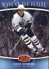 2006-07 Flair Showcase Wave of the Future #WF14 Ales Hemsky RC Card