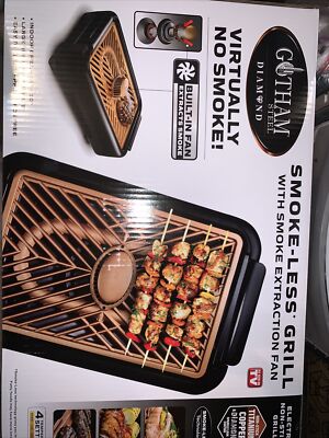 Cooking Gotham Smokeless Grill And Griddle Gotham Steel Power
