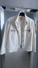 Chico s 1 Creamy White Jacket. Perfect Condition But Have A Small Stain In Front