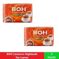 2 x BOH Cameron Highlands Tea Leaves Robust Full-bodied Flavour (500g)