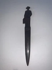 Vintage Advertising LETTER OPENER Brown Bakelite FULLER BRUSH Co.