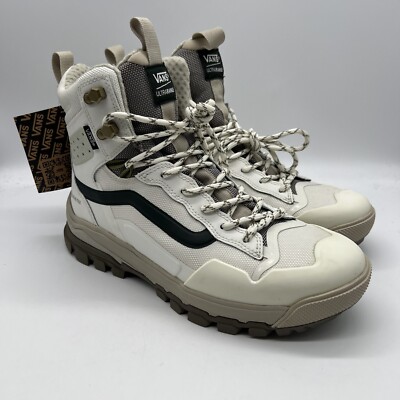 NEW Vans Ultrarange EXO HI MTE-3 Gore-Tex Hiking Shoe White Men's 8