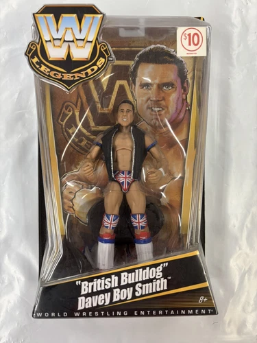 Wwe Legends Series 3 Wwf British Bulldog Davey Boy Smith New Mattel 2010