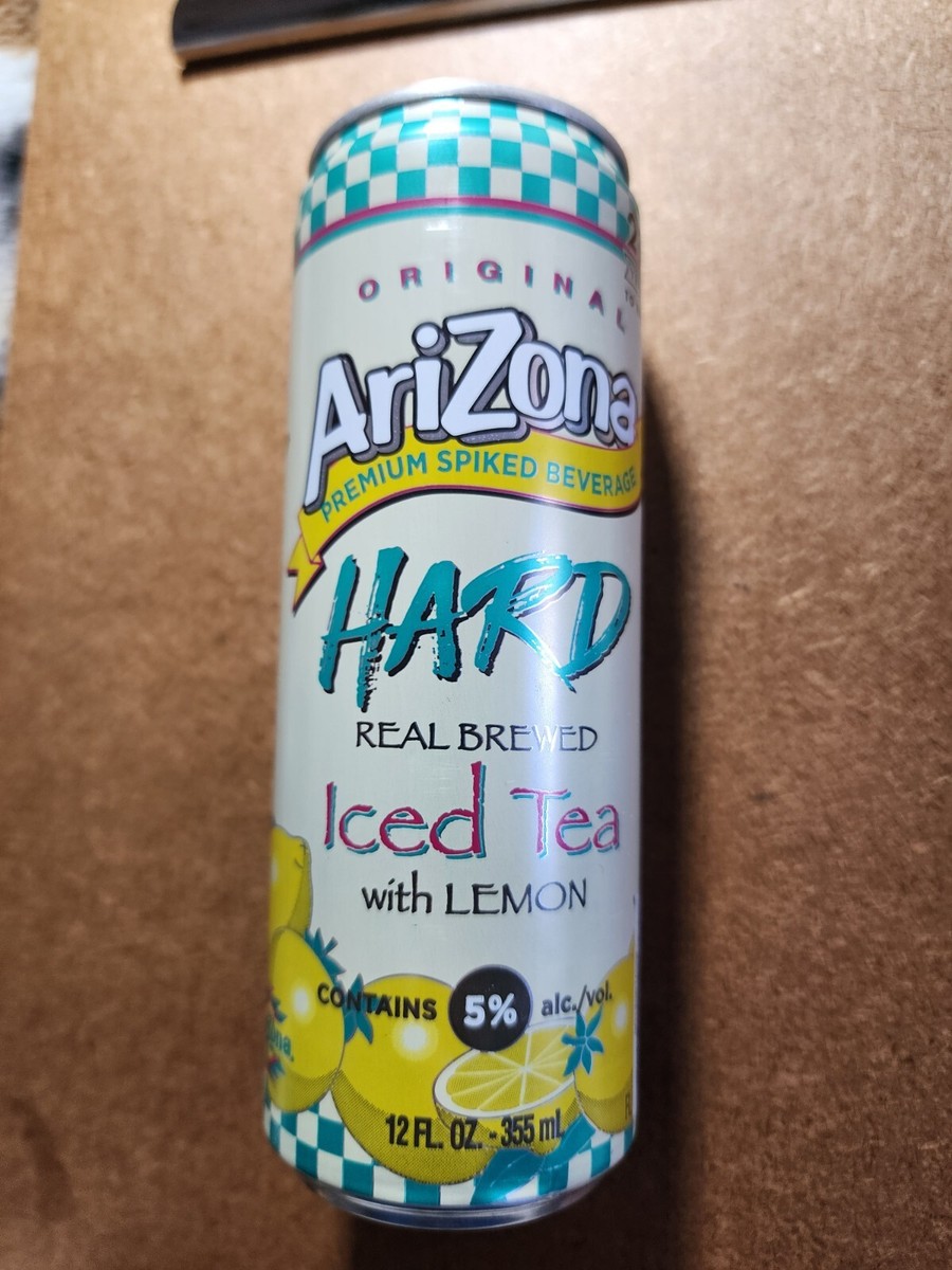 AriZona Hard Iced Tea w/ Lemon - Premium Spiked Beverage *Empty