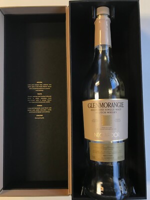 Glenmorangie Nectar D'Or Single malt Scotch Whiskey Bottle Case Empty with Box