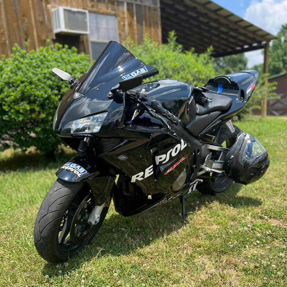 FTB Injection Molding Black Fairing Fit for Honda 2003-2004 CBR