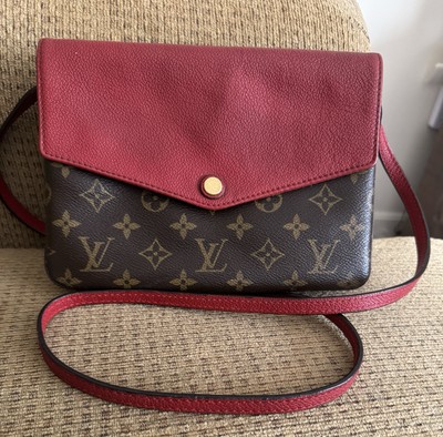 LOUIS VUITTON POCHETTE TWINSET TWICE CERICE CHERRY CROSSBODY BAG