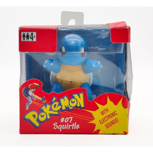 Pokemon #07 Squirtle 1999 Hasbro Action Figure With Electronic Sounds - Picture 2 of 19
