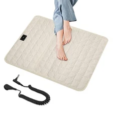 Grounding Mat Kit 35 x 23.6 Inch, Grounding Mat for Sleep, Energy, Pain Relie...