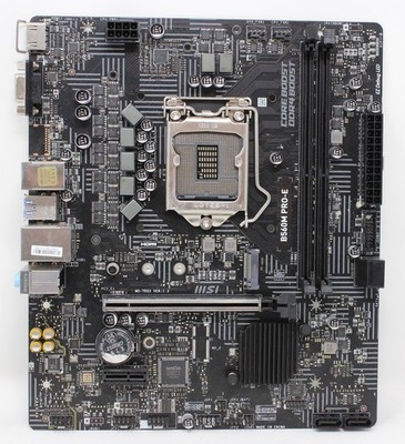 MSI B560M Pro-E Intel B560 microATX Mainboard Sockel 1200 (#36876)