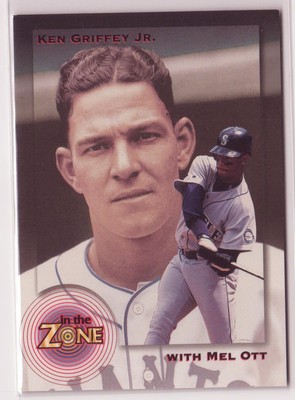 1995 In The Zone #5 Ken Griffey Jr / Mel Ott Ken Griffey Jr.