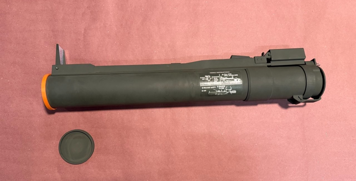 M72 Law Rocket Launcher 3D Print Prop Replica Toy Cosplay - With
