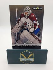Alexandar Georgiev 2024-25 UD Synergy NHL Impressions Insert Card