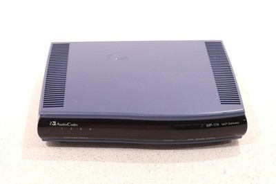 AudioCodes MP-114 Analog VoIP Gateway P/N: GGWV00288 Tested Working