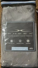 Sheex Original Performance Fabric 2 King Cooling Pillow Case Graphite