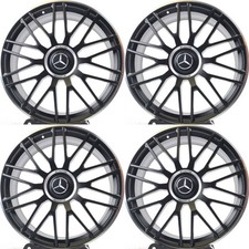 22 Staggered Forged Mercedes-benz Wheels Rims Set Of 4 22x9.5 22x11.5 5x112