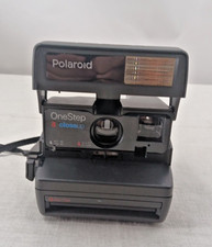 Vintage Polaroid One Step Close Up 600 Film Instant Camera With Strap Tested