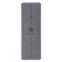 Hms Tpe Yogamatte Grau Fitnessmatte Pilates Yoga