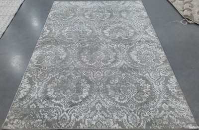 GREY / BEIGE 5'-3'' x 7'-6'' Broken Thread Rug, Reduced Price 1172790262 PRN717G-5