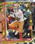 2025 Topps Chrome Sapphire Football Gold Ricky Pearsall #261