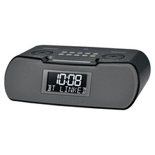 Sangean RCR-20 Clock Radio AM/FM Bluetooth Digital Tuning USB Black