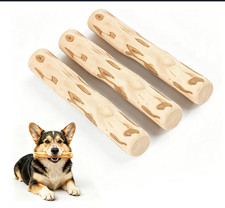 Kofibone Coffee Wood Dog Chew Toy, Long Lasting Chewing Stick for Dogs
