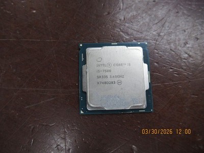 Intel Core i5-7500 3.40GHz SR335 Processor CPU
