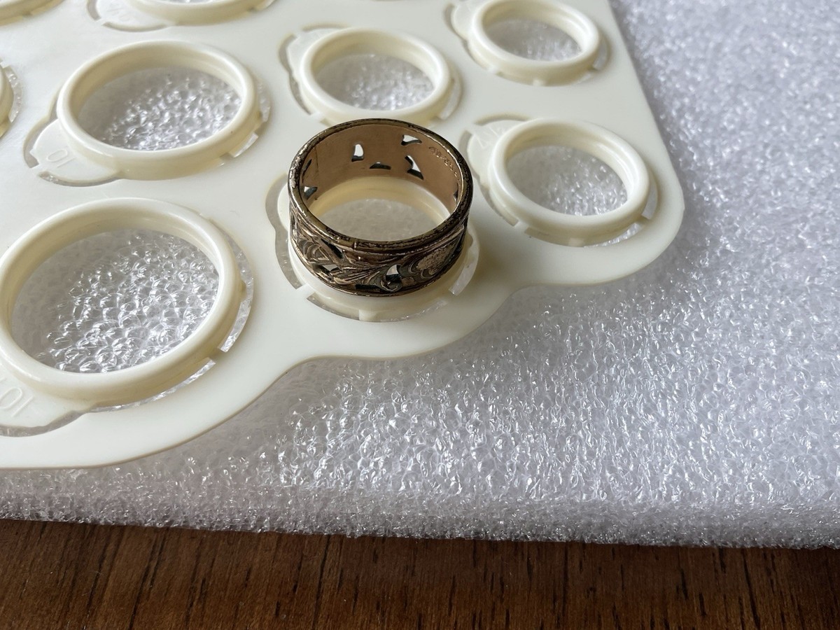 Vintage Ring 14K RGP 1-30 Clark & Coombs Small Size 5 | eBay
