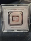 Geiger Edelmetalle 10 gram Silver Square Encapsulated w/ Assay .999 Fineness