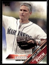 2016 Topps Jim Caviezel First Pitch (Series 2) JC