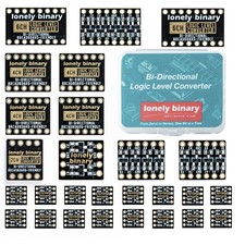 27 Pcs Logic Level Converter Kit - Multi-Channel Bi-Directional 3.3V to 5V Sh...