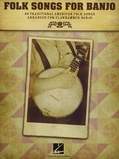 Folk Songs for Banjo: 40 Traditional American Folk Songs Arranged for Cl... Book