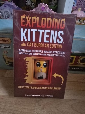Exploding Kittens Katze Einbrecher Edition Kartenspiel Squishy Cat Brandneu
