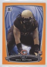 2014 Bowman Rookies Orange 179/299 Will Sutton #84 1s7
