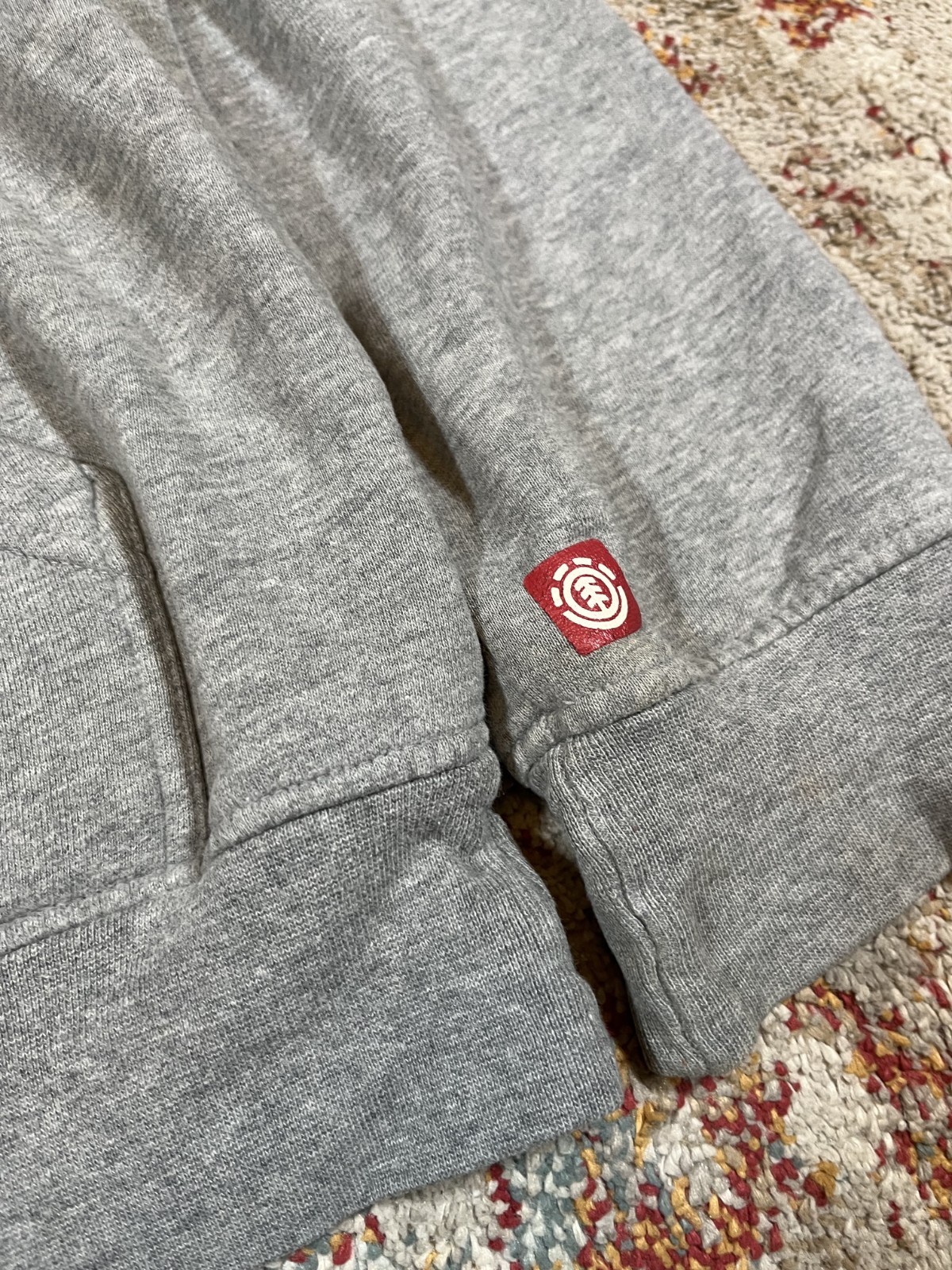 Element Skateboard Native Cheif Pullover Ash Grey… - image 8